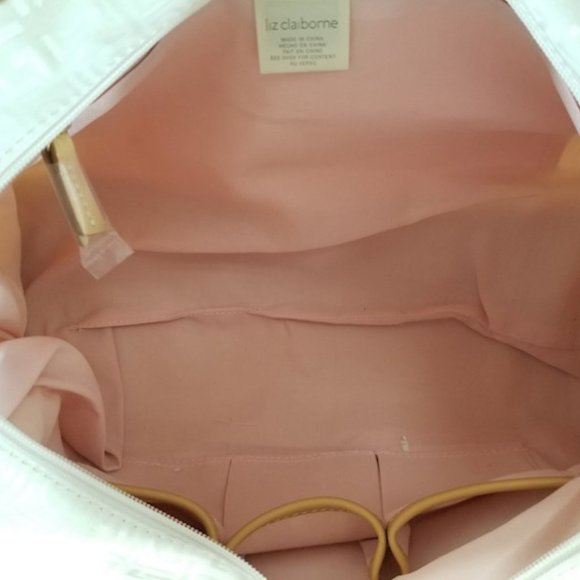 Liz Claiborne White Heritage Mosaic Purse NWT - Picture 4 of 5